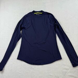 Janji Repeat Merino Wool blend Long Sleeve Shirt Women’s Medium